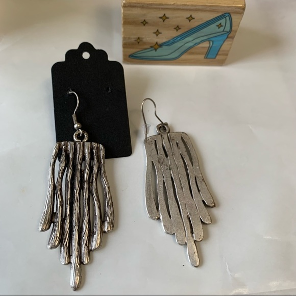 Vintage Boho Drop Rare Earrings - Picture 5 of 6